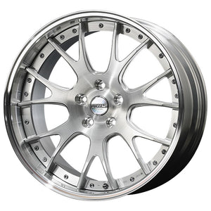 TWS EXLETE 107M EXE 20X8.0J SUPER HIGH(E) -7 5X120 BRUSHED (BRS) FOR  TWS-09444