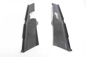 GRUPPEM ENGINE HOOD PANELS L & R CARBON CLEAR GEL COAT FOR FERRARI F355 P-F355-EHP-C