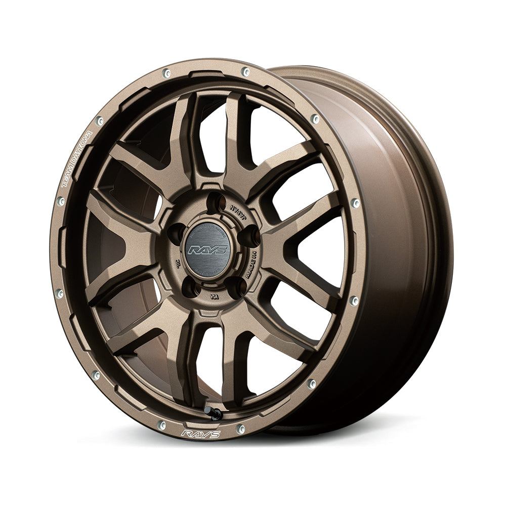 RAYS TEAM DAYTONA F6BOOST 17X8J +35 5X114.3 SEMI-GLOSS BLACK (N1