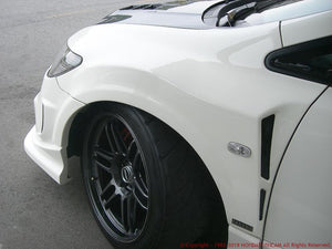 FEEL'S HONDA TWINCAM FRONT WIDE FENDER FRP FOR HONDA CIVIC FD2 TYPE R FEELS-00966