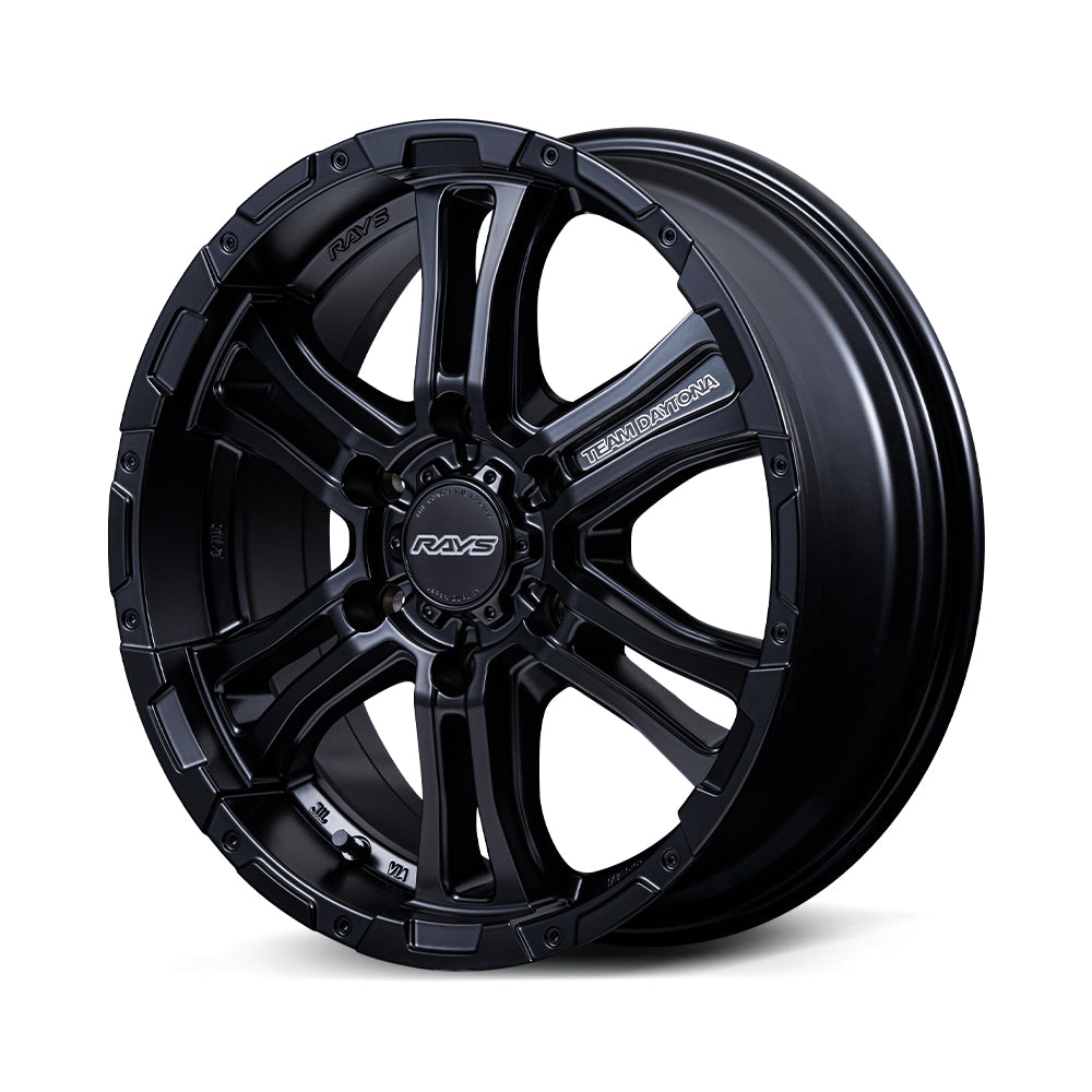 RAYS TEAM DAYTONA FDX-AG 17X6.5J 48 6X139.7 SEMI-GLOSS BLACK (BOJ) 38227654814BOJ