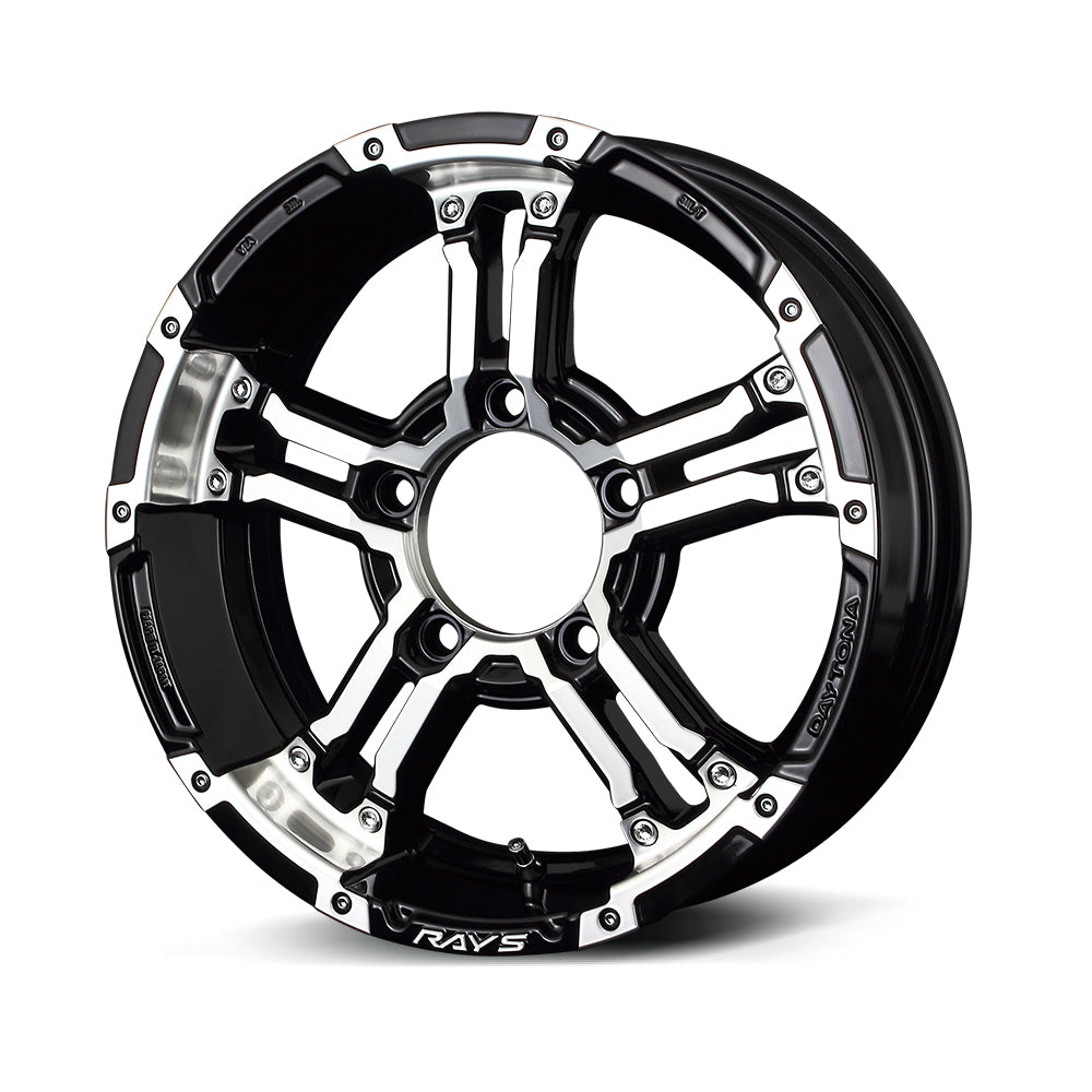 RAYS TEAM DAYTONA FDX-J 16X5.5J +0 5X139.7 BLACK DIAMOND CUT (DW) 38846550015DW
