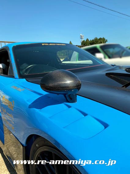 RE-AMEMIYA NEW AD MIRROR-PRO CF FOR MAZDA RX-7 FD3S D0-022030-235