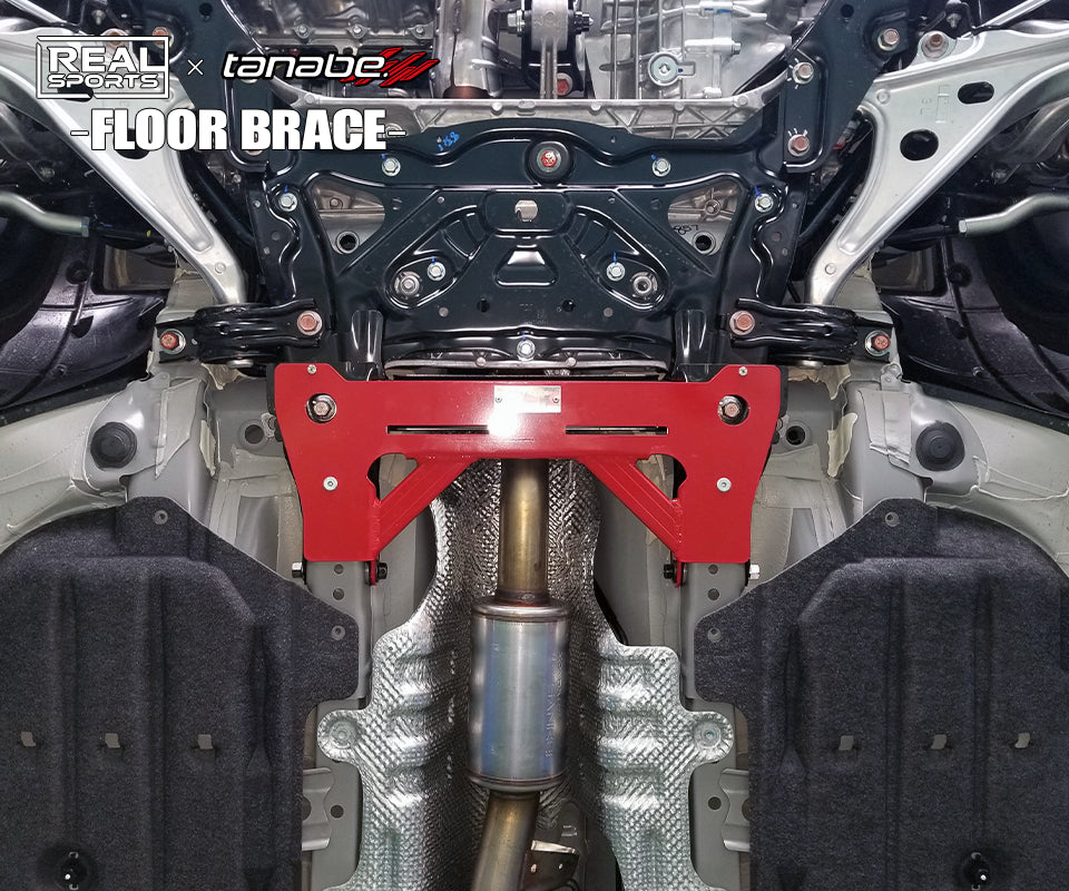 TANABE REALSPORTS X TANABE FLOOR BRACE FOR HONDA CIVIC TYPE R FL5 RRFL1UB-FM2