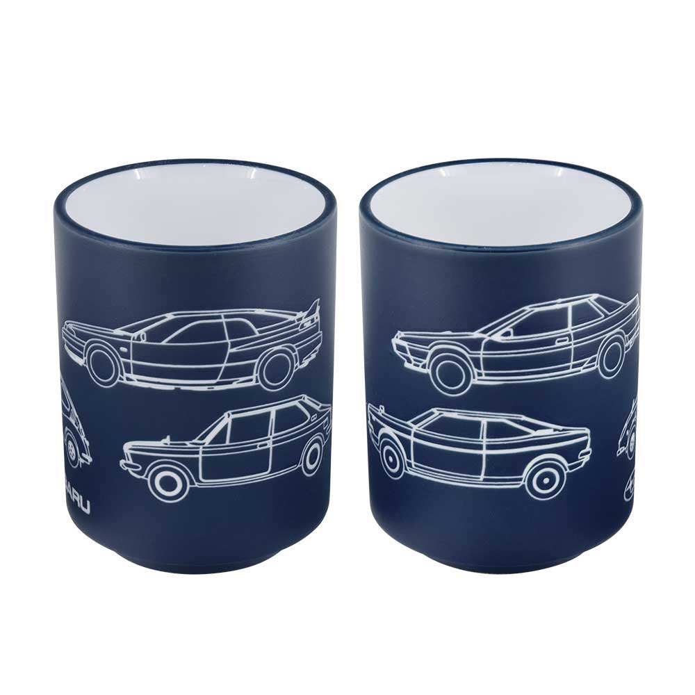SUBARU TEACUP FAMOUS CAR DESIGN BLUE FOR  FHMY23001001