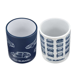 SUBARU TEACUP FAMOUS CAR DESIGN WHITE FOR  FHMY23001002