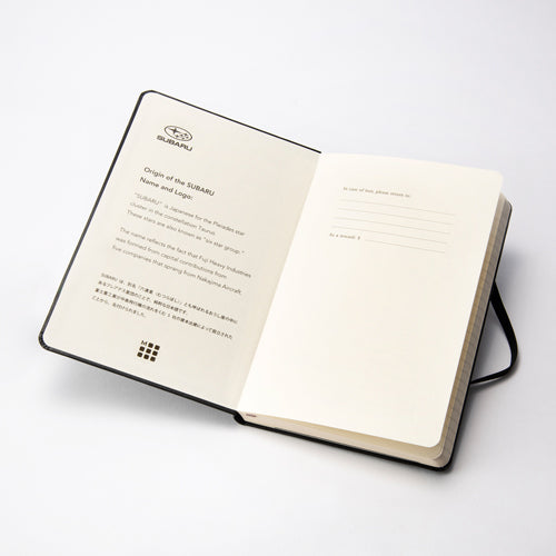 SUBARU MOLESKINE HARDCOVER NOTEBOOKS MEDIUM SIZE FHTN22003700