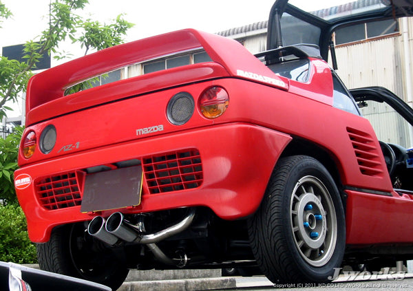 JWORKS AUTO JUWELL FUJIN EXHAUST TYPE SEA 51 FOR MAZDA AZ-1 PG-6SA F6A FJ-004