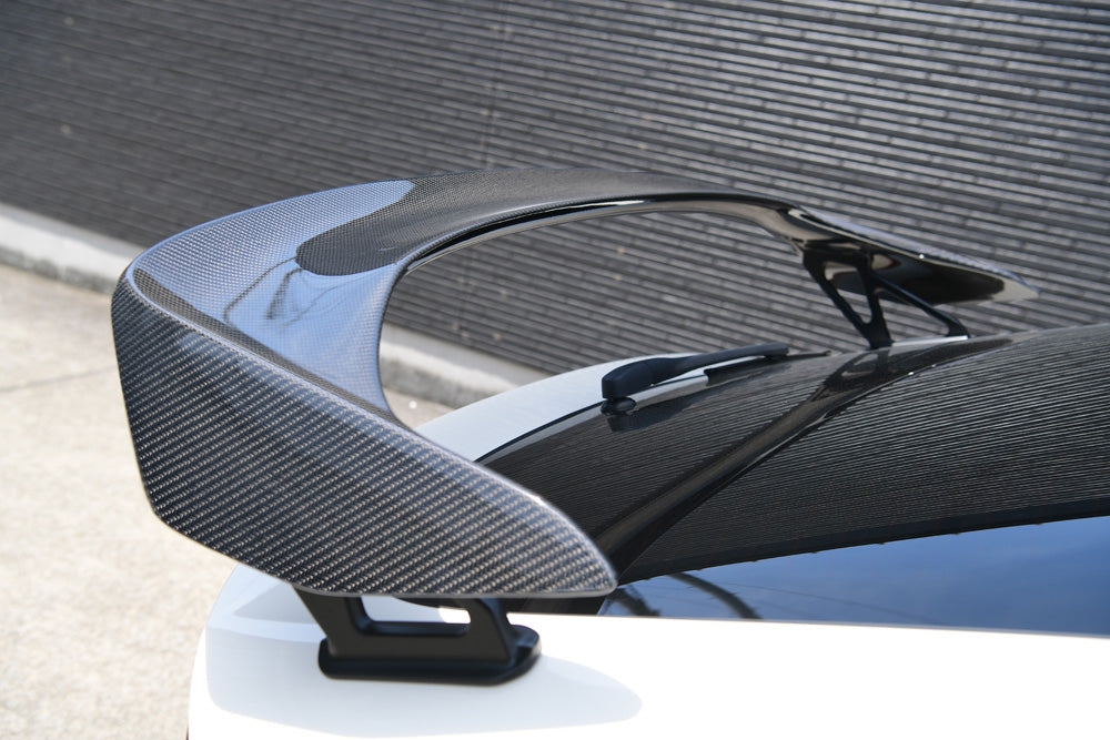 NOBLESSE CARBON REAR WING UNPAINTED FOR HONDA CIVIC FL5 TYPE R FL5-RW-000	