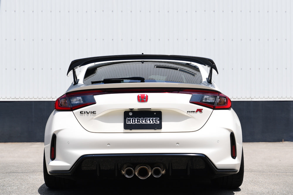 NOBLESSE CARBON REAR WING CLEAR PAINTED FOR HONDA CIVIC FL5 TYPE R