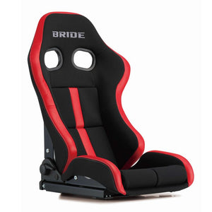 BRIDE STRADIAIII EVO-S BLACK AND RED LOW CUSHION G72VN1