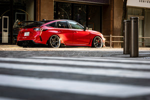 MAX ORIDO REAR WING CARBON WEATHER RESISTANT CLEAR COATING FOR HONDA CIVIC FL5 AKE-FL5-RW-CAR-BK