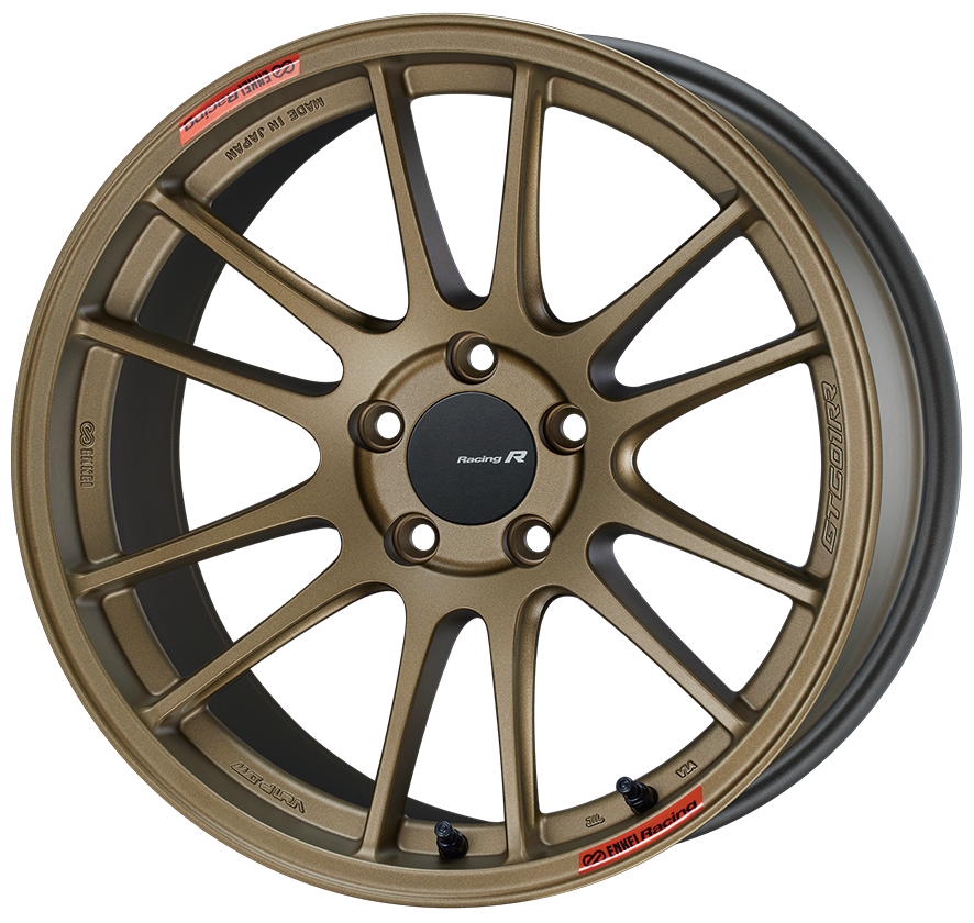 ENKEI RACING REVOLUTION GTC01RR 18X9.5J 100X5 35 TITANIUM GOLD ENKEI-00279