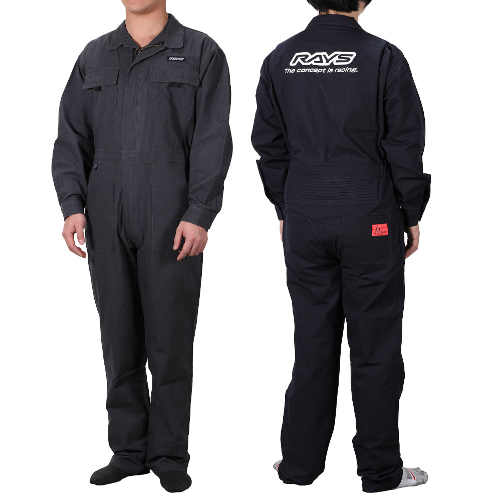 RAYS OFFICIAL MECHANIC WEAR SIZE L NAVY FOR  7409030020051