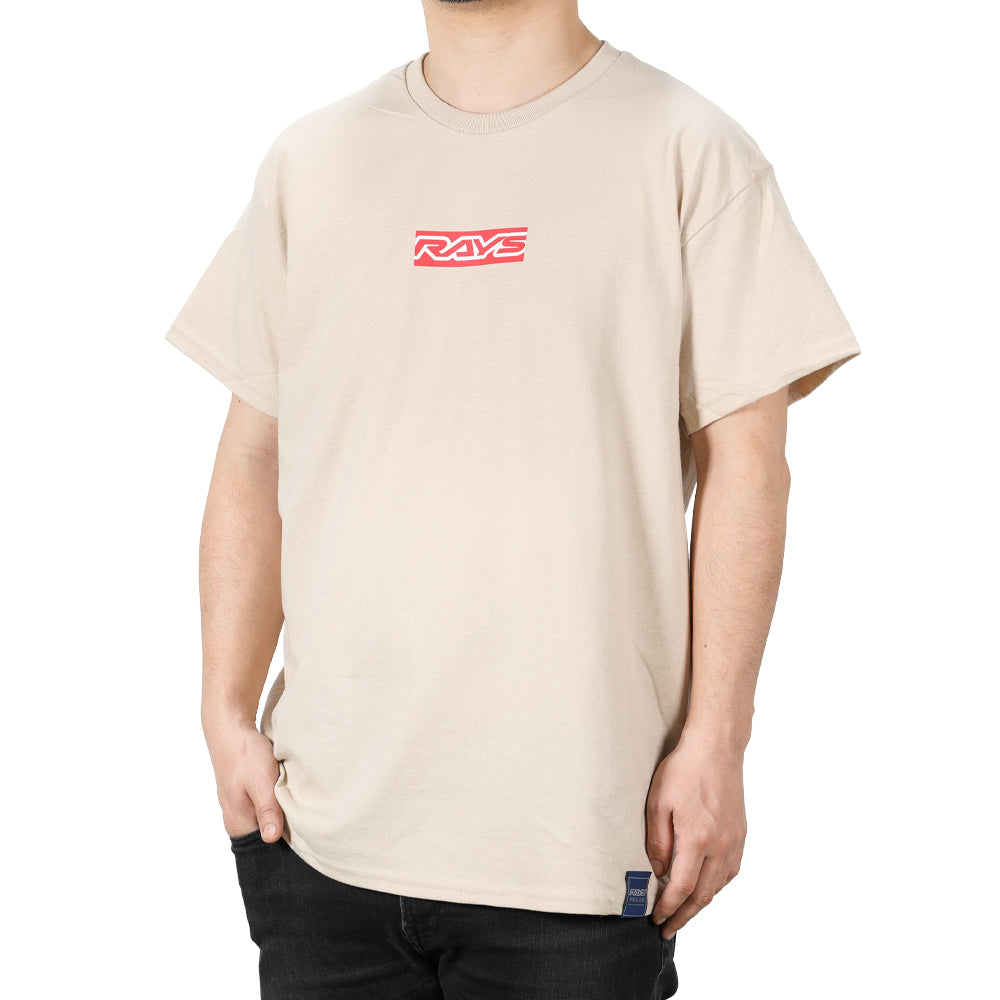 RAYS OFFICIAL T-SHIRT 24S-A SIZE XL SAND 7409030020078
