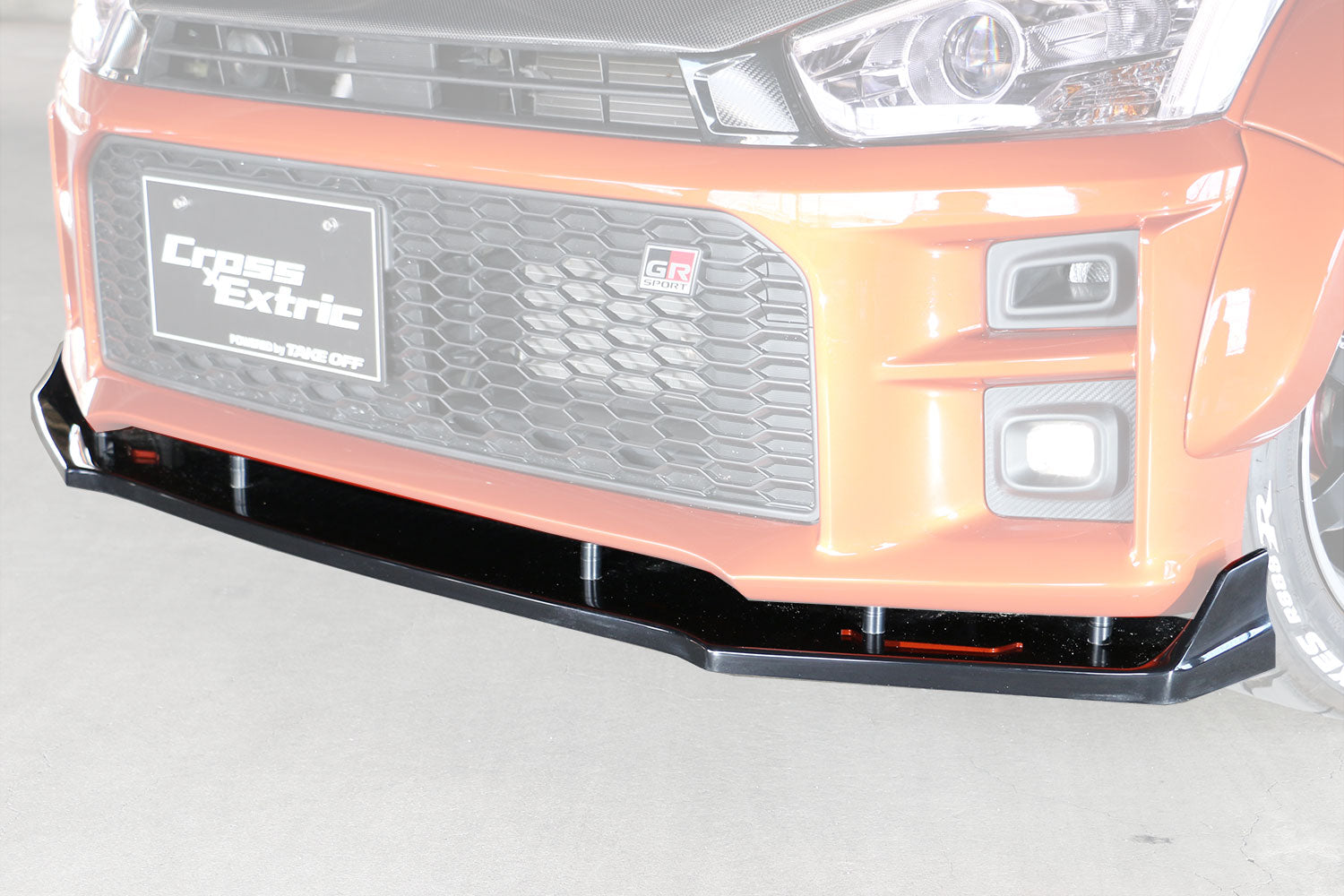 TAKE OFF FRONT UNDER LIP, FRP FOR DAIHATSU COPEN GR SPORT LA400K/LA400A CEG0011-FRP