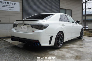 EXART IVSC MUFFLER MADE OF TITANIUM (OUTER DIAMETER Φ101) EXHAUST EXHAUST FOR TOYOTA MARK X 350 DBA-GRX133 DBA-GRX130 2GR-FSE 4GR-FSE EA01-TY111-T