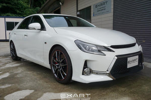EXART IVSC MUFFLER MADE OF TITANIUM (OUTER DIAMETER Φ101) EXHAUST EXHAUST FOR TOYOTA MARK X 350 DBA-GRX133 DBA-GRX130 2GR-FSE 4GR-FSE EA01-TY111-T