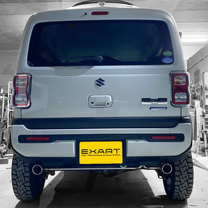 EXART ONE MUFFLER EXHAUST EXHAUST FOR MAZDA FLAIR CROSSOVER HYBRID XT 4WD 4AA-MS52S R06A EA02-SZ101