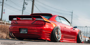 326POWER MANRIKI POWER WING WITH LOGO FOR NISSAN SILVIA S15 326POWER-00003