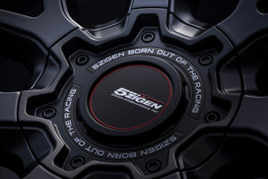 5ZIGEN TF500 XC-M 14X4.5 +43 4-100 SEMI GLOSS BLACK XCM4454340SB