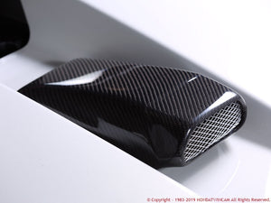FEEL'S HONDA TWINCAM ENGINE HOOD DUCT TWILL CARBON FOR HONDA HONDA S660 JW5 FEELS-00977