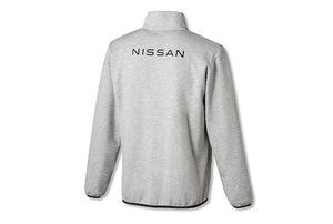 NISSAN DRY SWEAT ZIP JACKET GREY 3L KWA0300R29