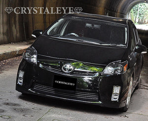 CRYSTAL EYE US TYPE HEADLIGHT (BLACK) USDM FOR TOYOTA PRIUS 30 ZVW30 ZVW35 L250BK
