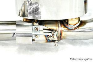 KREISSIEG F1 SOUND VALVETRONIC EXHAUST SYSTEM STAINLESS STEEL TAIL SANDBLASTED KSG LOGO MARK FOR LAMBORGHINI GALLARDO LAG-08-STAINLESS