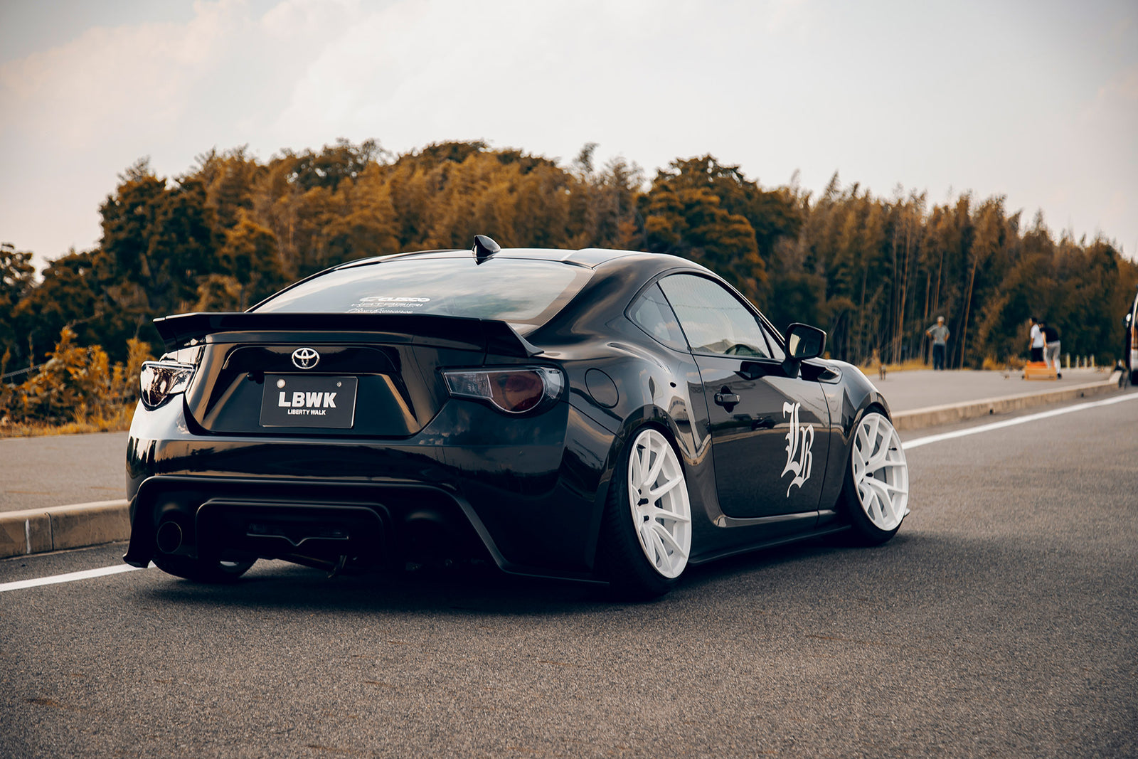 LIBERTY WALK LB★NATION LB FRONT BUMPER FOR TOYOTA 86 ZN6 SUBARU BRZ ZC6 LIBERTY-WALK-00024