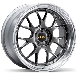 BBS LM-R LM342 20X8.5 +14 5X120.0 <DISC> DIAMOND BLACK <RIM> SILVER DIAMOND CUT (DB-SLD) FOR  LM342-DB-SLD