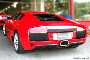 KREISSIEG F1 SOUND VALVETRONIC EXHAUST SYSTEM STAINLESS STEEL BOX TAIL FOR LAMBORGHINI LP640 MURCIELAGO LAM-05