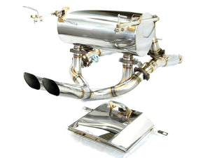 KREISSIEG F1 SOUND VALVETRONIC EXHAUST SYSTEM STAINLESS STEEL BOX TAIL POLISHED FOR LAMBORGHINI MURCIELAGO LP670-4SV LAM-08-STAINLESSPOLISHED