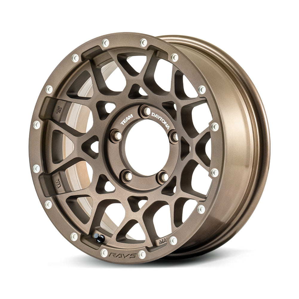 RAYS TEAM DAYTONA M8 17X8.5J +0 6X139.7 MATTE BLACK (N2