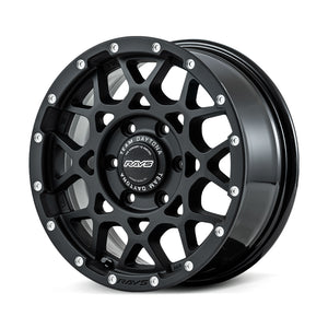 RAYS TEAM DAYTONA M8 17X7J +40 5X114.3 MATTE BLACK (N2) 38077704005N2