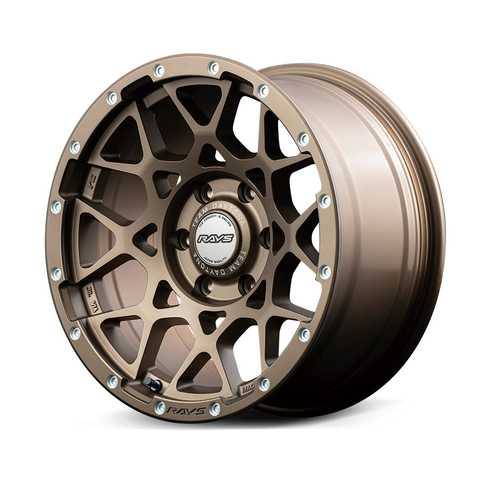 RAYS TEAM DAYTONA M8 17X8.5J +0 6X139.7 MATTE BLACK (N2