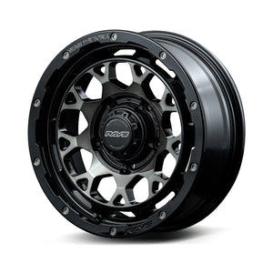 RAYS TEAM DAYTONA M9+ 16X7J +37 5X114.3 SEMI-GLOSS BLACK (BOJ) 38126703795BOJ