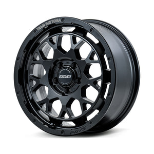 RAYS TEAM DAYTONA M9+ 17X7J +45 5X100 SEMI-GLOSS BLACK (BOJ) 38127704596BOJ