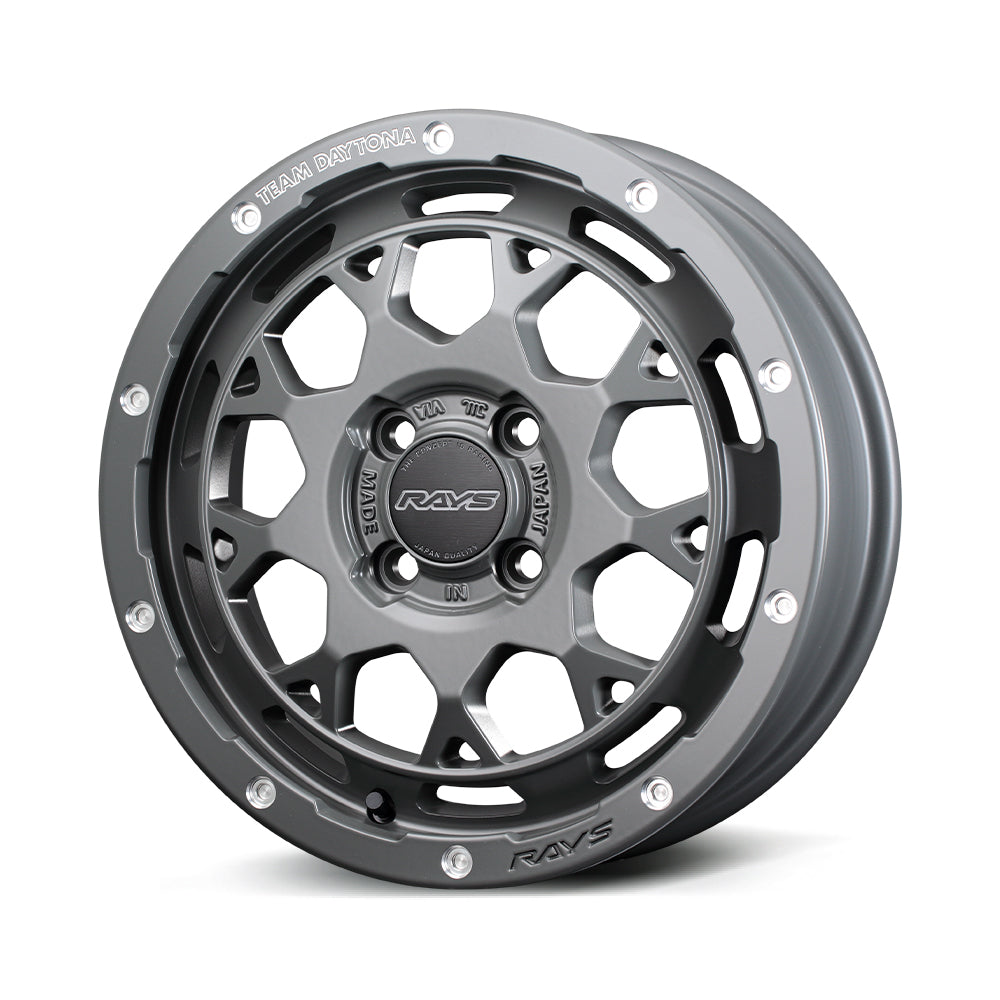 RAYS TEAM DAYTONA M9+ COLLECTION 15X5J +47 4X100 SEMI-GLOSS ARMS GRAY (GOL) 38285504792GOL
