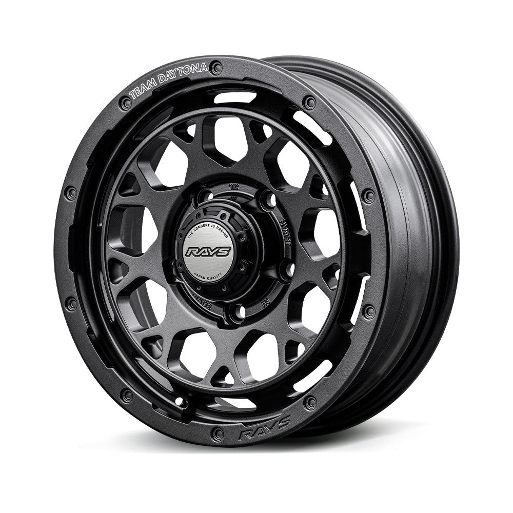 RAYS TEAM DAYTONA M9+ SPEC-M 17X8J +20 6X139.7 SEMI-GLOSS SUPER DARK GUNMETAL (AOJ) 38197802016AOJ