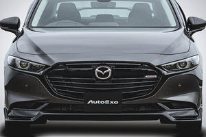 AUTOEXE FRONT GRILL BLACK AND MATTE BLACK FOR MAZDA MAZDA3 BP SERIES SEDAN MBP2510