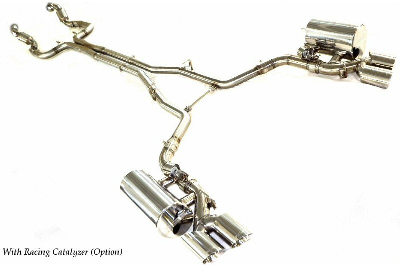 KREISSIEG F1 SOUND VALVETRONIC EXHAUST SYSTEM TITANIUM FLOATING CURL TAIL SANDBLASTED KSG LOGO MARK 2WD 410HP FOR MASERATI GHIBLI V6 2WD YEAR 2020~ 410HP MGB-01-TITANIUM-2WD-410HP-2020