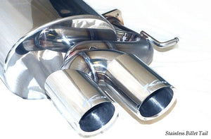 KREISSIEG CAT-BACK F1 SOUND VALVETRONIC EXHAUST SYSTEM STAINLESS STEEL BILLET FLOATING CURL TAIL SANDBLASTED KSG LOGO MARK MUFFLER TYPE-1 MISSION AT WITHOUT VARIABLE FUCTION FOR MASERATI QUATTROPORTE YEAR ~2007 MQP-06-STAINLESSBILLET-TYPE1-AT-NA