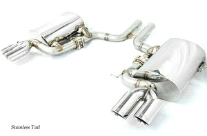 KREISSIEG CAT-BACK F1 SOUND VALVETRONIC EXHAUST SYSTEM STAINLESS STEEL FLOATING CURL TAIL SANDBLASTED KSG LOGO MARK MUFFLER TYPE-2 MISSION AT WITH VARIABLE FUNCTION FOR MASERATI QUATTROPORTE YEAR ~2012 MQP-09-STAINLESS-TYPE2-AT-YES