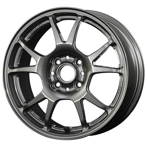 TWS T66-F 18X8.5 42 5X100 GLOSS GUNMETAL WHEEL (GGM) FOR TOYOTA GR86 ZN8 ZN6 SUBARU BRZ ZD8 ZC6 TWS-00003