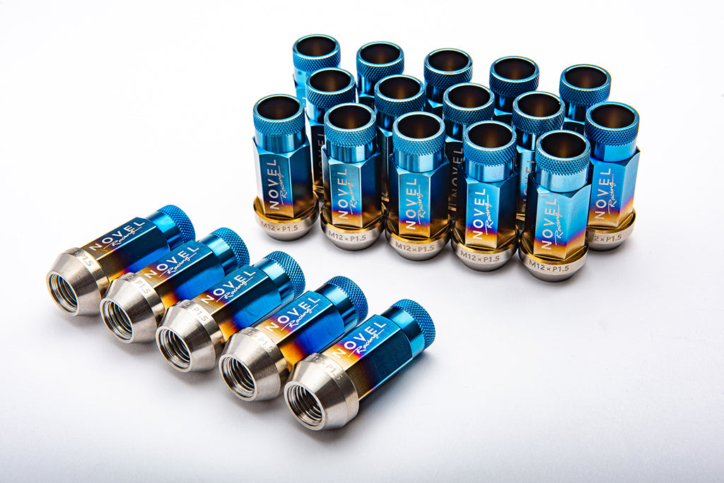 NOVEL TITANIUM WHEEL NUT SET FOR  NOVEL-00029