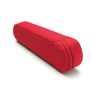 BRIDE STEPPED ARMREST (LEFT) - LUXURY SUEDE-LIKE LEATHER, RED P64BBN