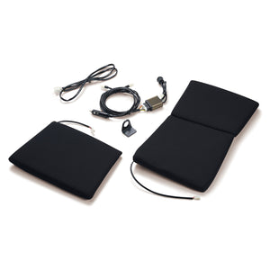 BRIDE HEATED SEAT CUSHION, BLACK P80ASH