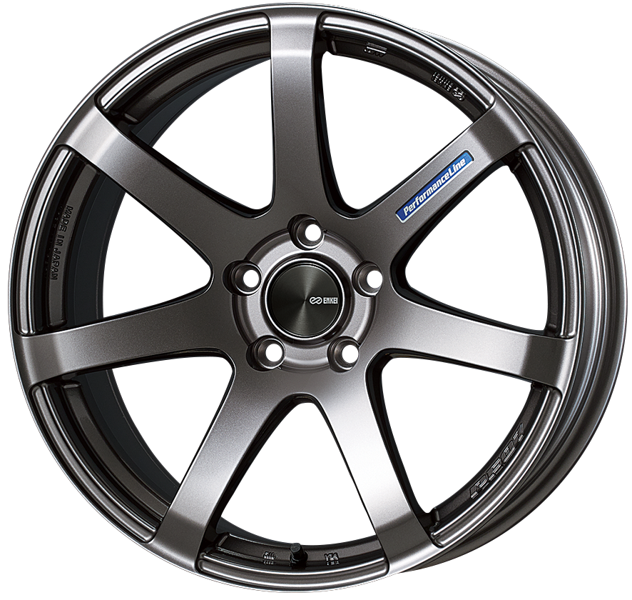 ENKEI PERFORMANCELINE PF07 19X8J 114.3X5 45 DARK SILVER ENKEI-01160