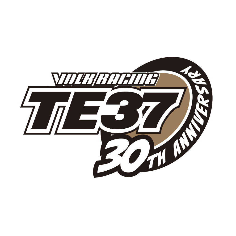RAYS W200 TE37 30TH DECAL BLACK 7499TE37DECBK